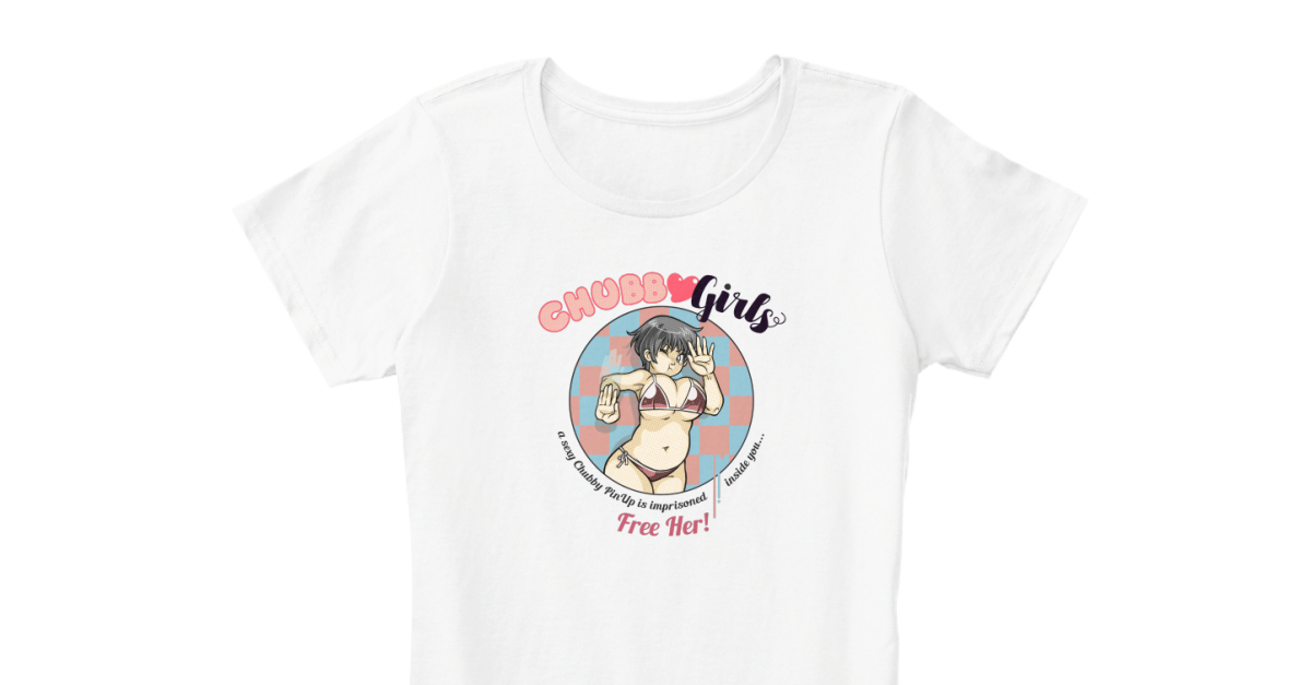Chubby wonder woman tshirt design images 707